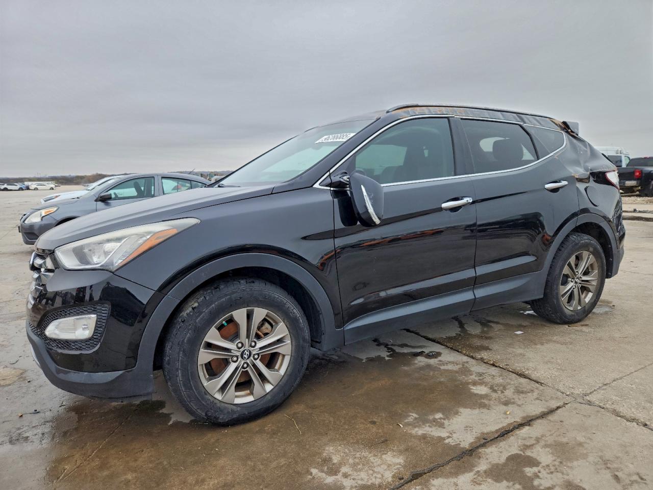 2014 Hyundai Santa Fe, VIN 5XYZU3LB6EG154188 — Rollover