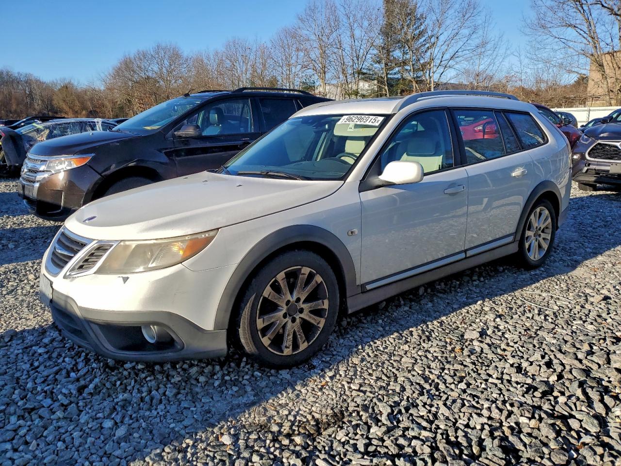 2010 Saab 9-3 9-3X, VIN YS3FD5BY1A1608547 — Front end