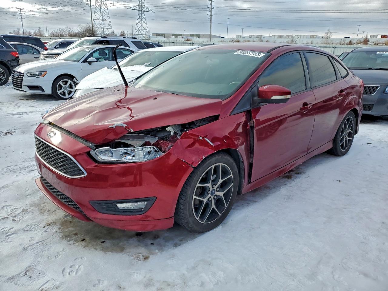 2015 Ford Focus SE, VIN 1FADP3F27FL221289 — Front end