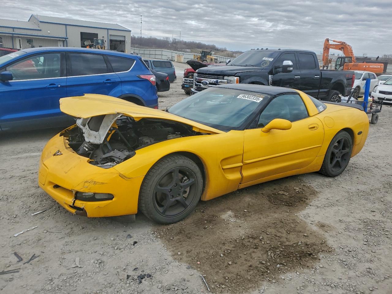 2000 Chevrolet Corvette, VIN 1G1YY22G6Y5108454 — Front end