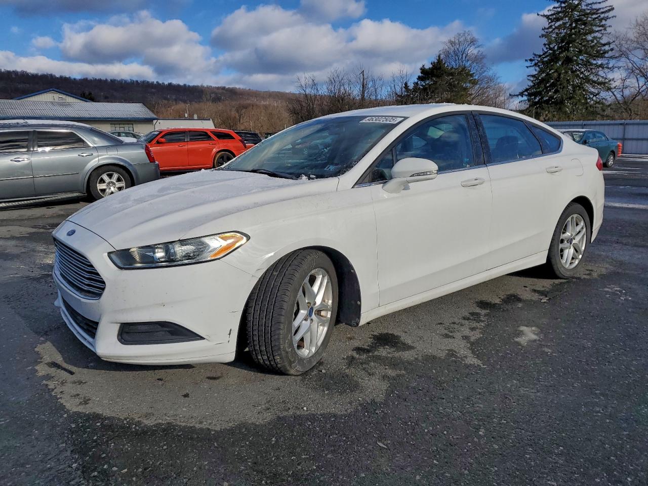 2013 Ford Fusion SE, VIN 3FA6P0HR6DR375105 — Auction photo