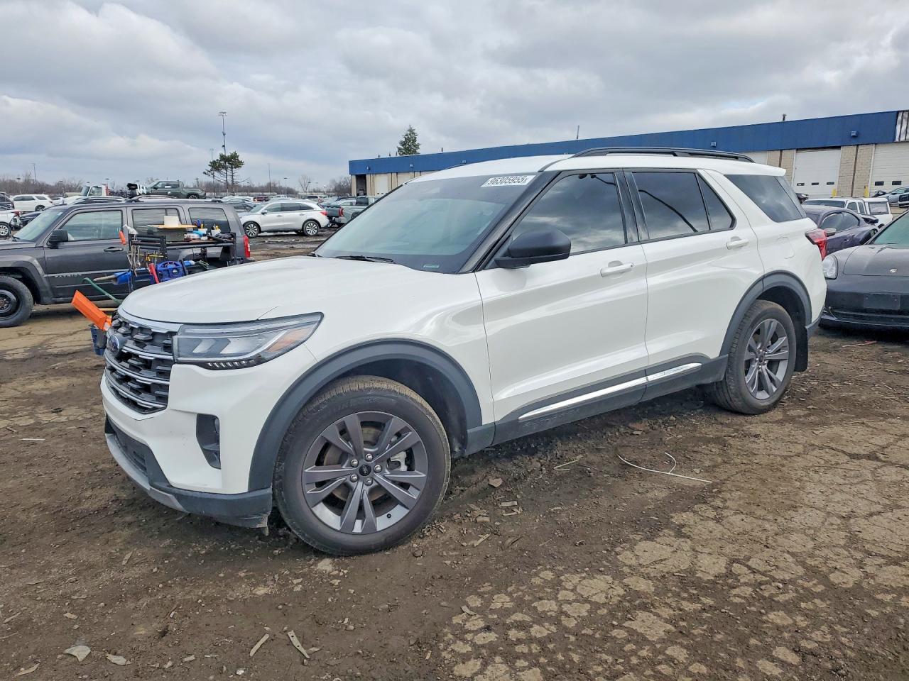 2025 Ford Explorer Active, VIN 1FMUK8DH5SGD05803 — Vandalism