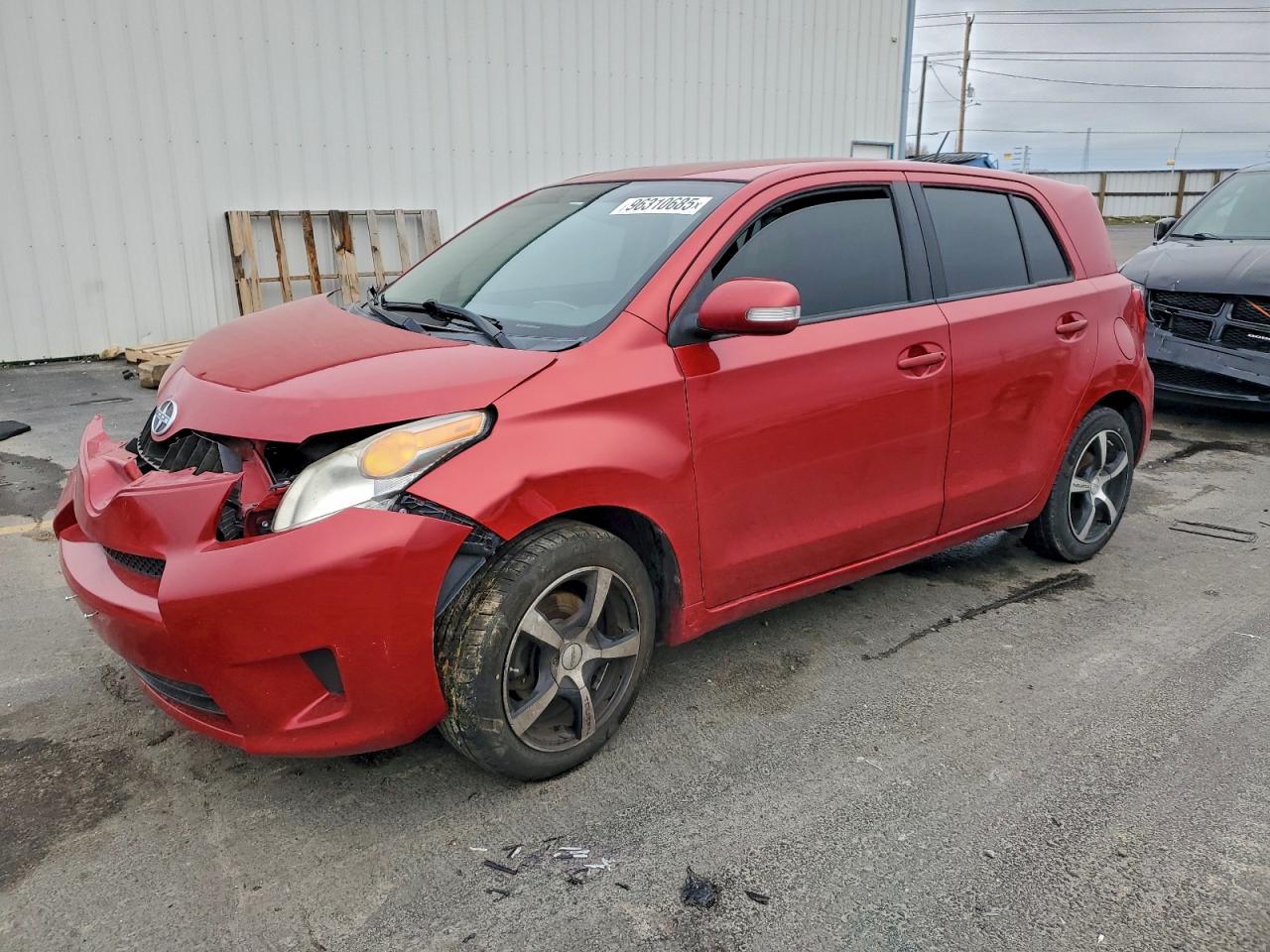 2014 Scion xD, VIN JTKKUPB43E1045899 — Front end