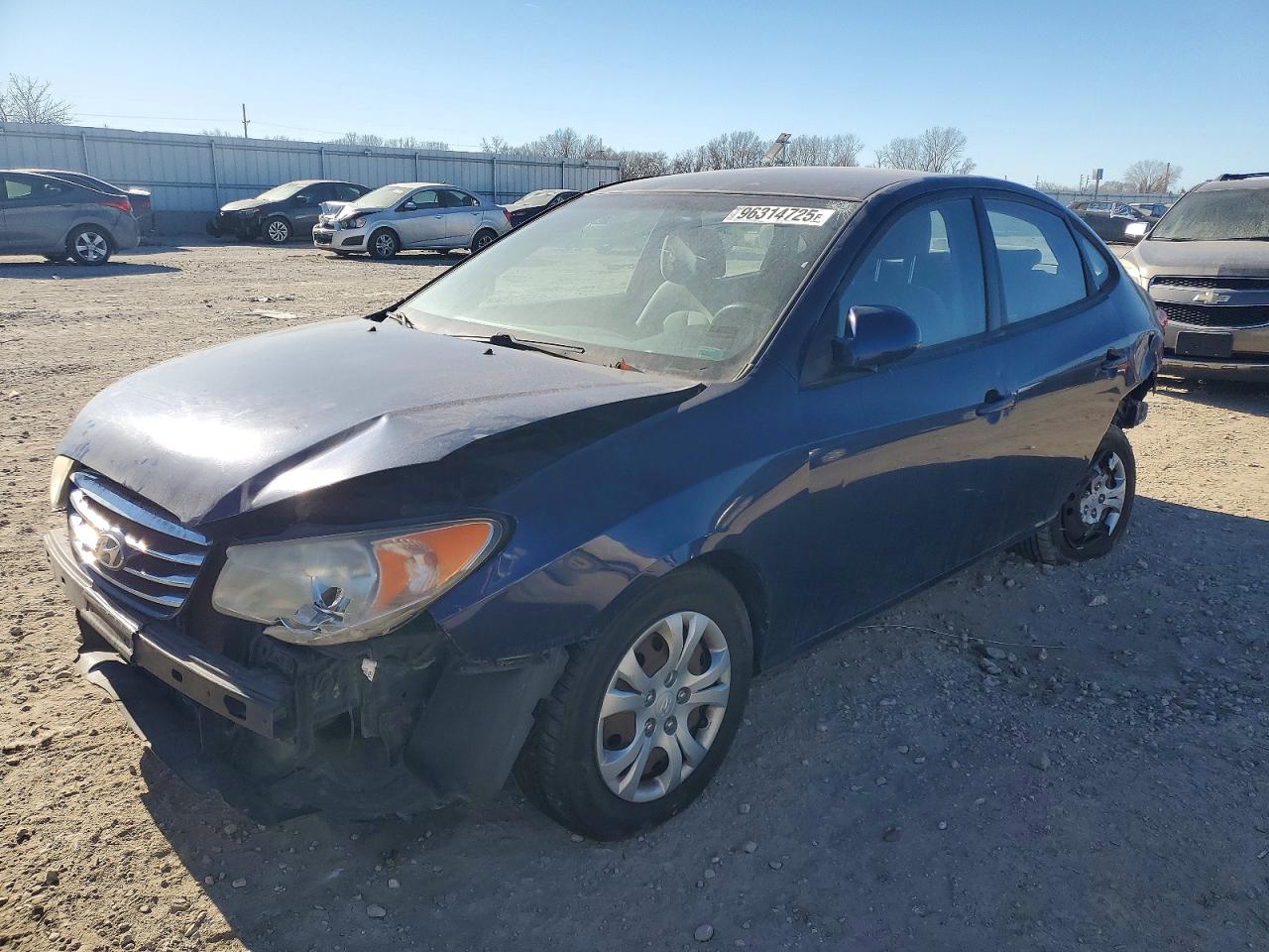 2010 Hyundai Elantra GLS, VIN KMHDU4AD5AU937205 — Front end
