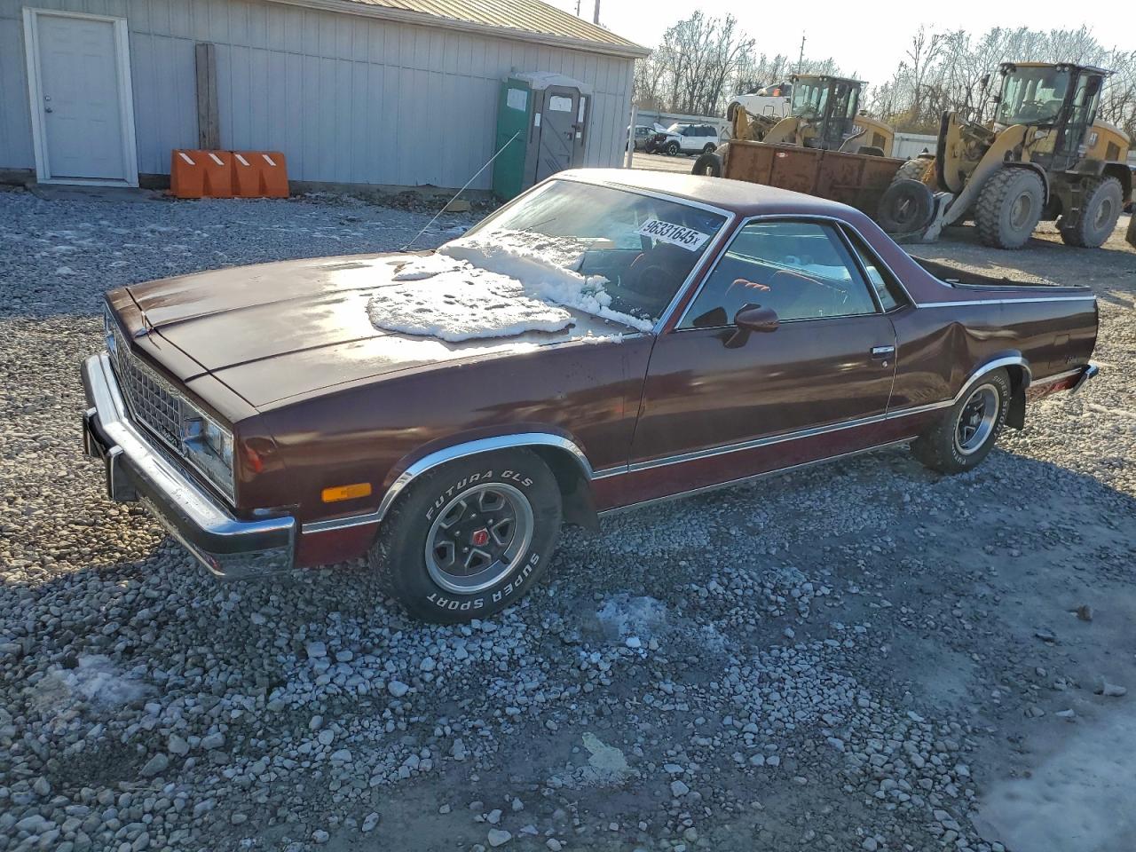 1984 GMC Caballero, VIN 1GTCW80H3ER502178 — Зад
