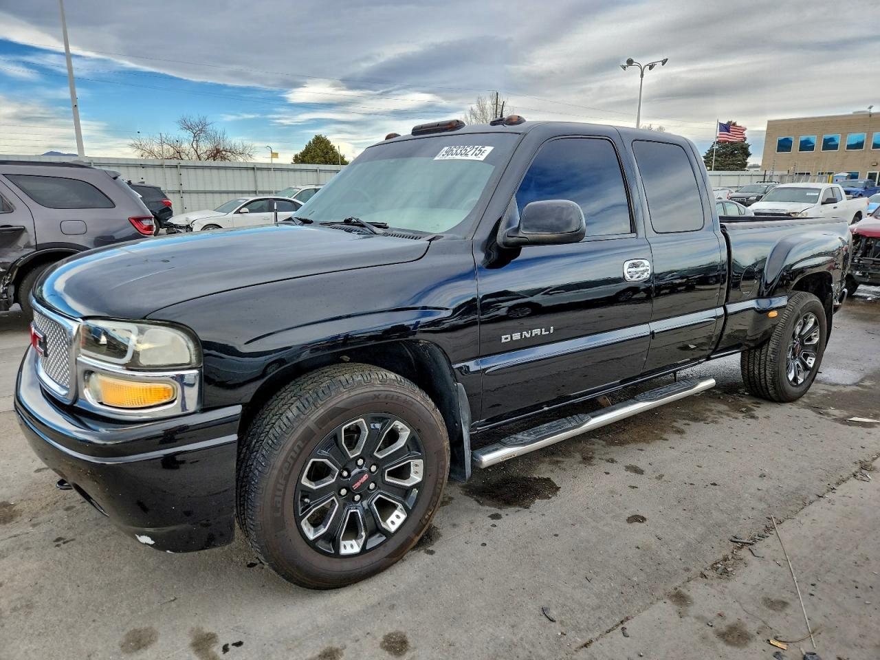 2003 GMC Sierra Denali, VIN 2GTFK69U231120985 — Rear end
