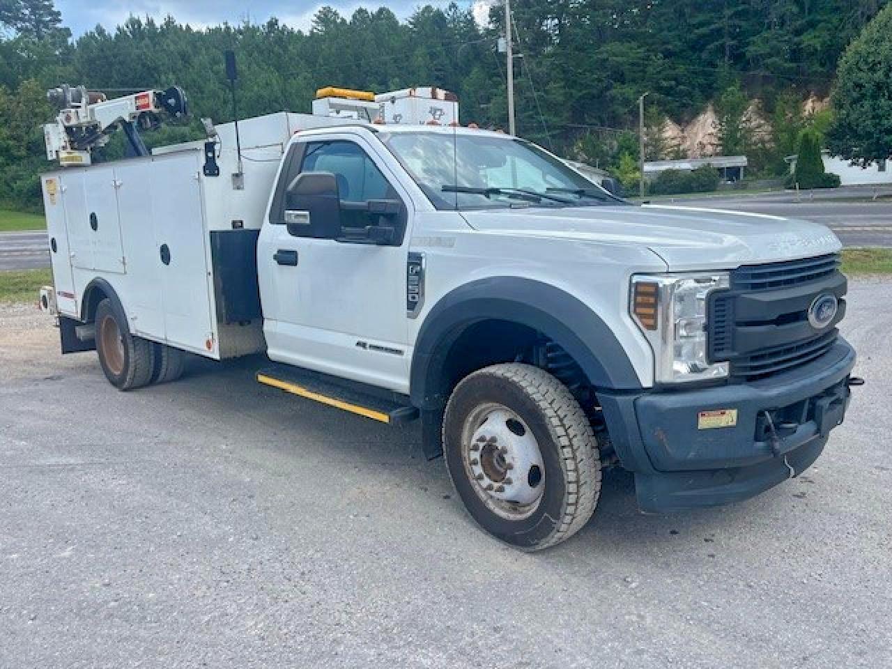 2018 Ford F-550 XL, VIN 1FDUF5HT3JEB43438 — Water / flood
