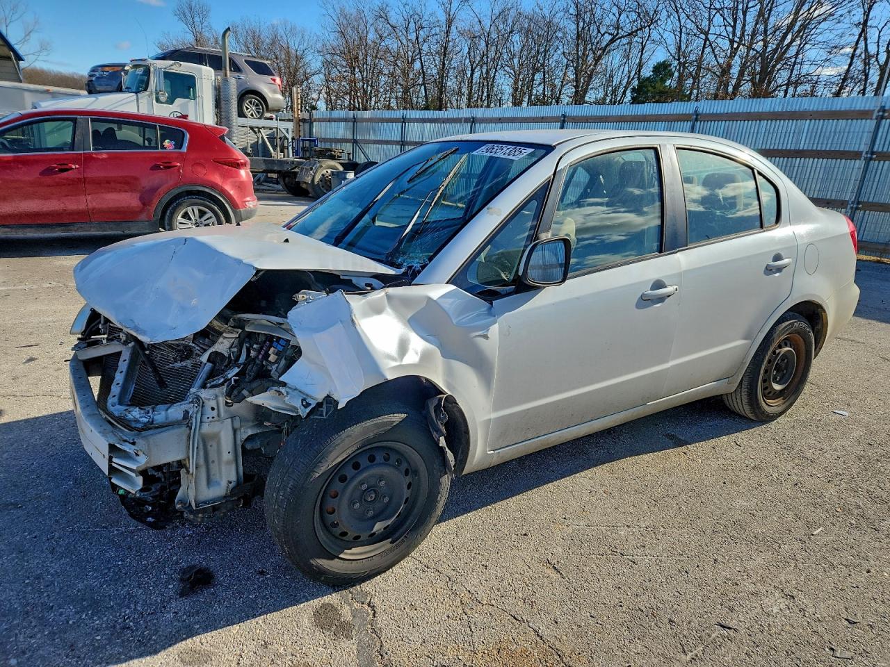 2013 Suzuki SX4 LE, VIN JS2YC5A36D6101293 — Front end