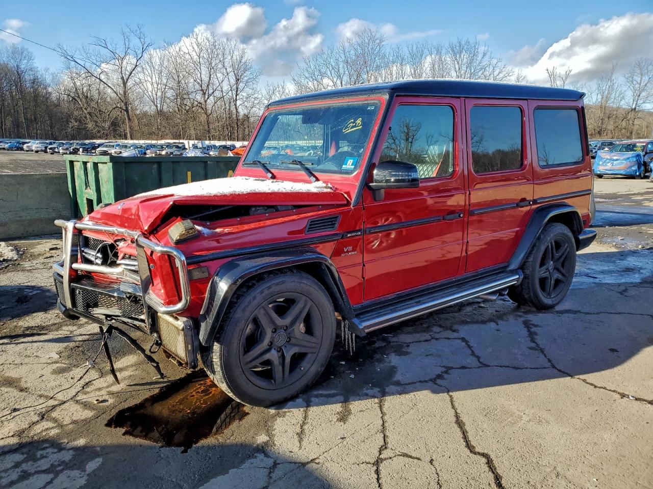 2017 Mercedes-Benz G 63 AMG, VIN WDCYC7DF0HX264057 — Front end