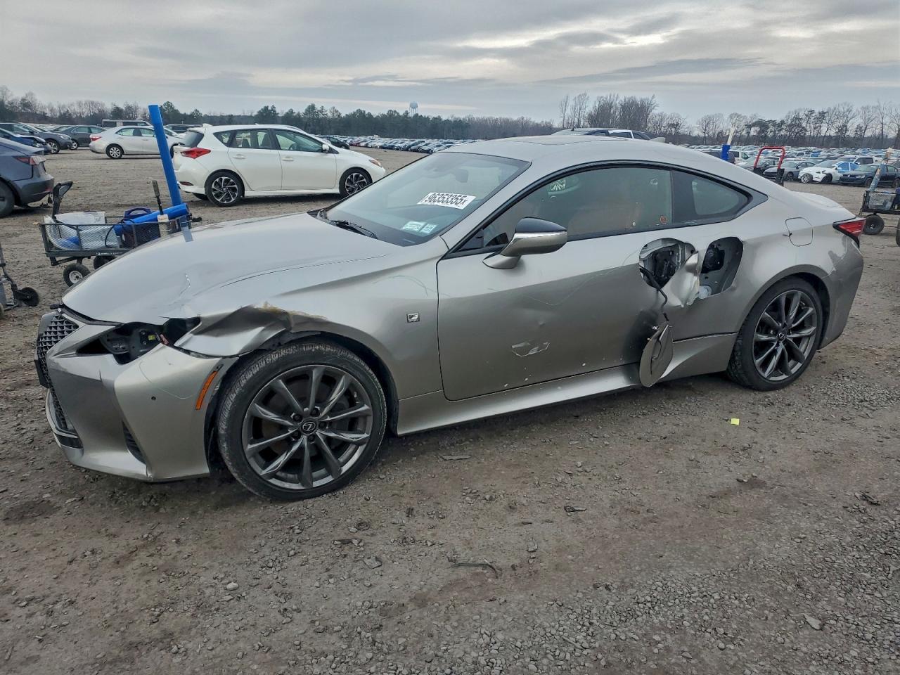 2020 Lexus RC 350, VIN JTHSZ5DC3L5010012 — Front end