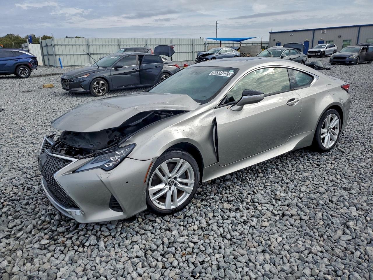 2024 Lexus RC 350, VIN JTHDZ5BC4R5027549 — Перед