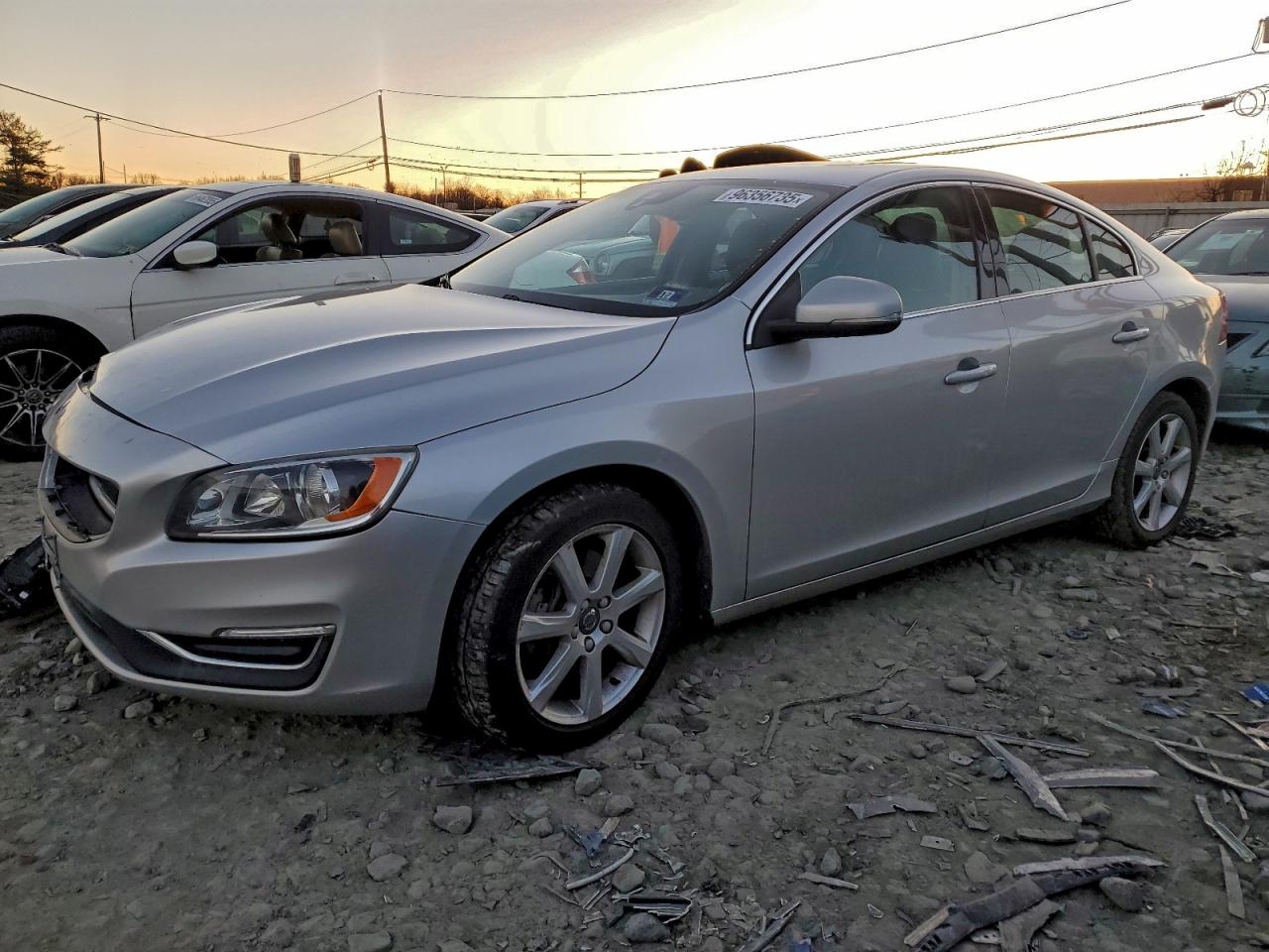 2016 Volvo S60 T5 Premier, VIN YV1612TK6G2415428 — Front end