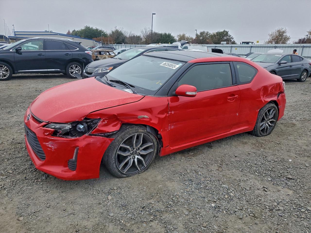 2015 Scion tC, VIN JTKJF5C72FJ010517 — Front end