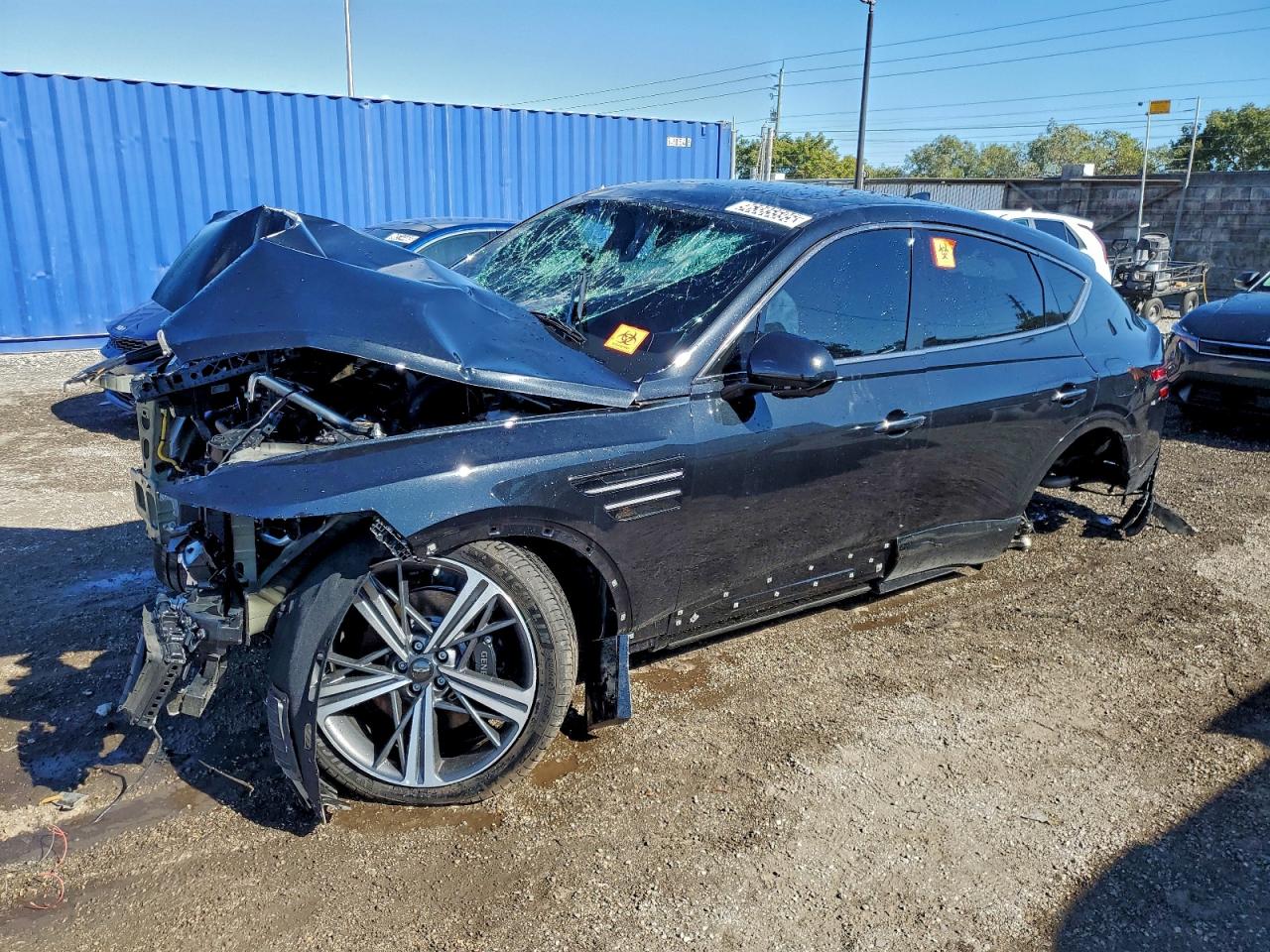 2025 Genesis GV80 Coupe 3.5T e-SC, VIN KMUJBESC6SU290787 — Front end