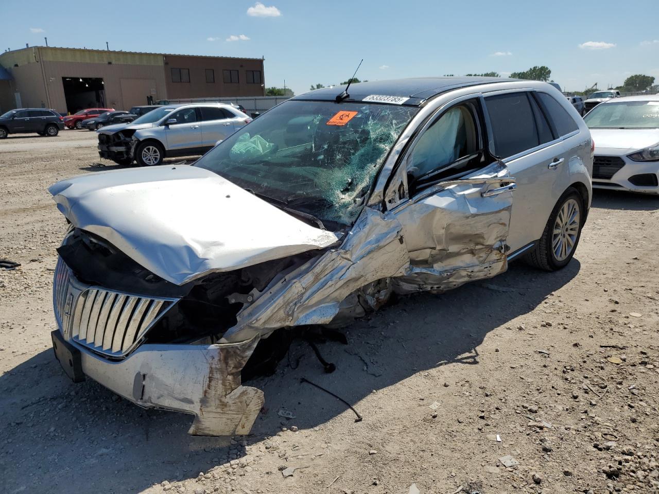 2013 Lincoln MKX, VIN 2LMDJ6JK5DBL31355 — Biohazard / chemical