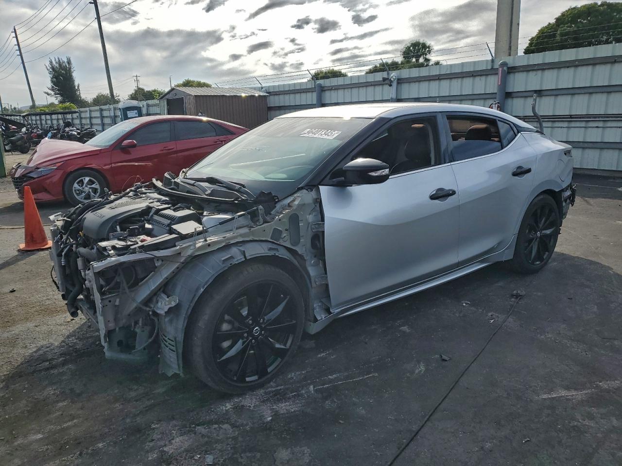 2020 Nissan Maxima SV, VIN 1N4AA6CVXLC365550 — Разукомплектован