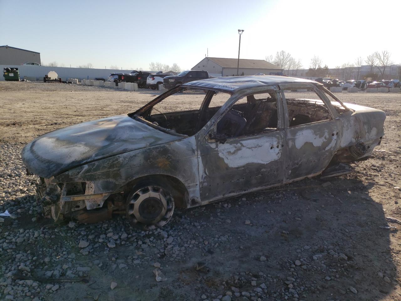 1992 Mercury Sable, VIN 1MECM5041NA657696 — Burn