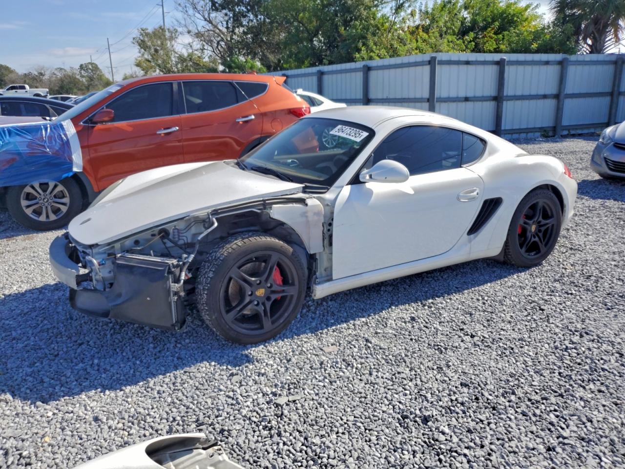 2010 Porsche Cayman S, VIN WP0AB2A86AU780742 — Front end