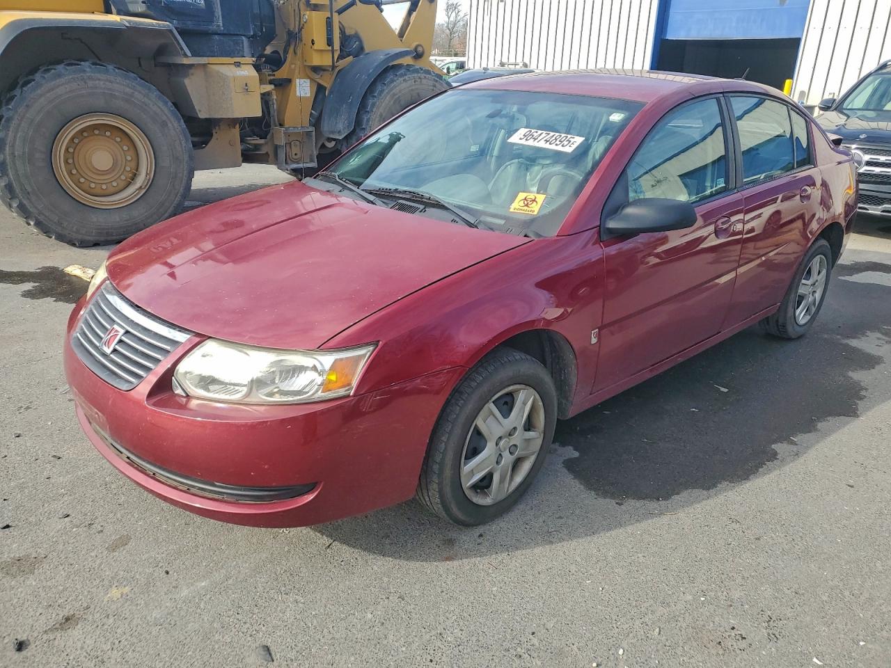 2007 Saturn ION ION 2, VIN 1G8AJ55F67Z137097 — Rear end