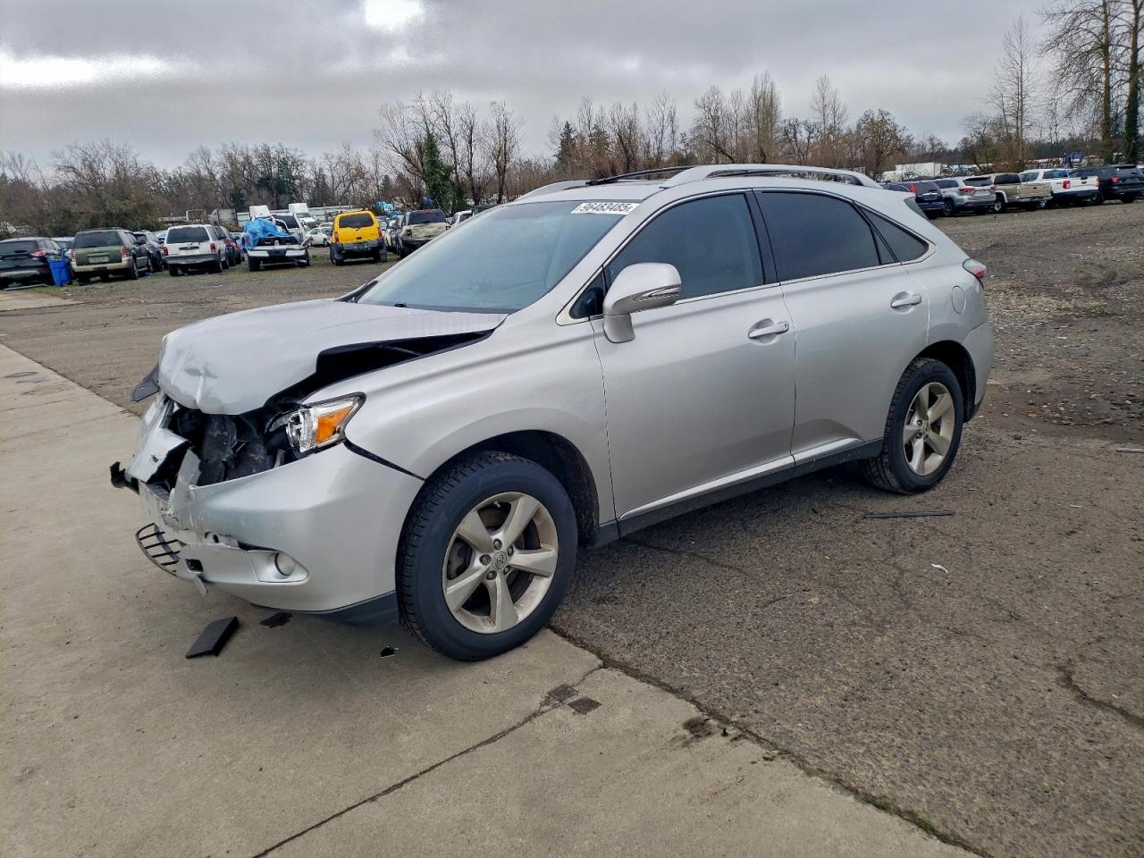 2012 Lexus RX 350, VIN 2T2BK1BA6CC126996 — Front end