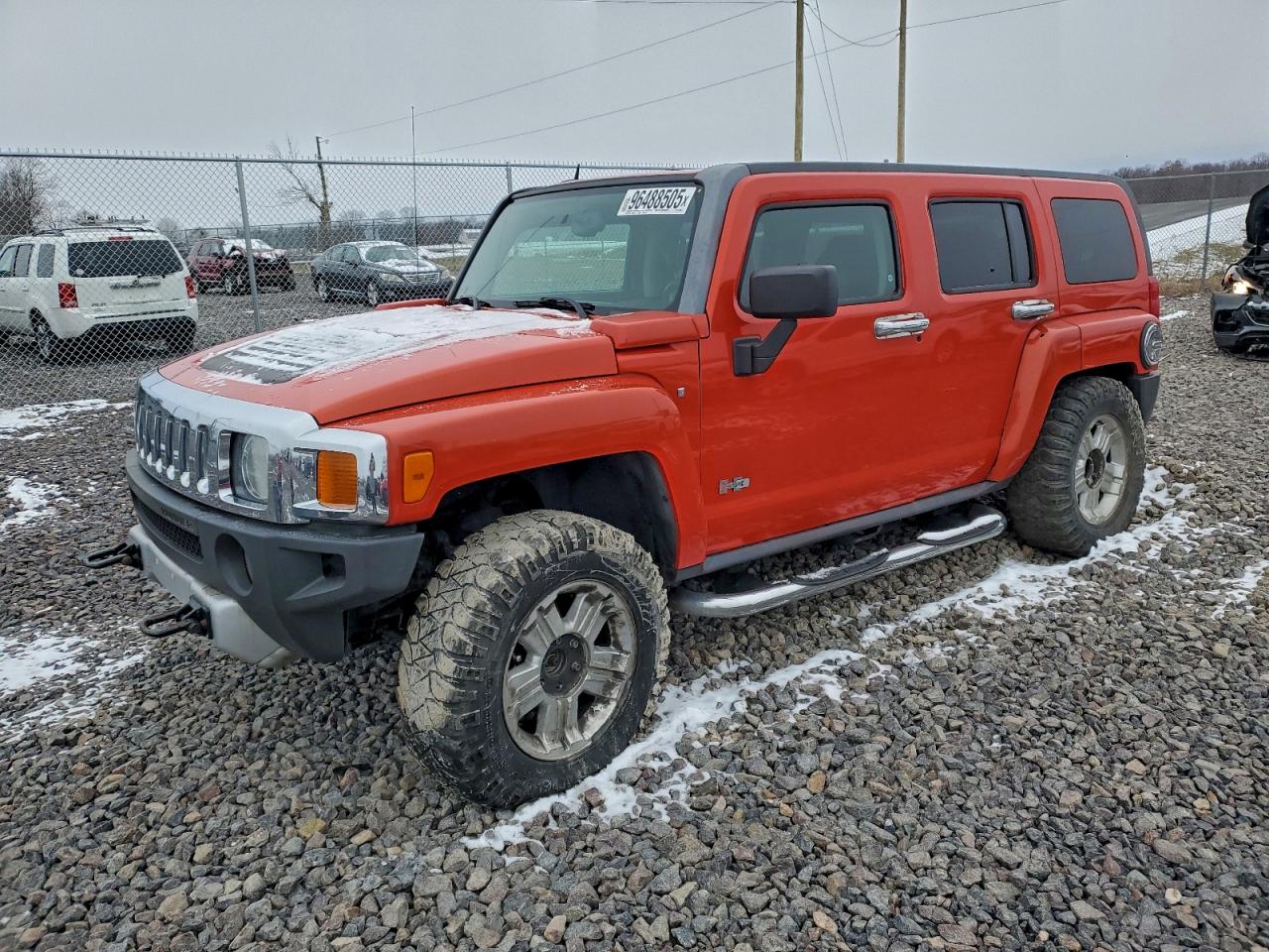 2008 Hummer H3 Adventure, VIN 5GTEN33E188186959 — Undercarriage