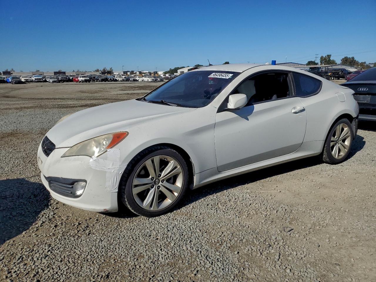 2010 Hyundai Genesis Coupe Track, VIN KMHHU6KH7AU006848 — Rear end