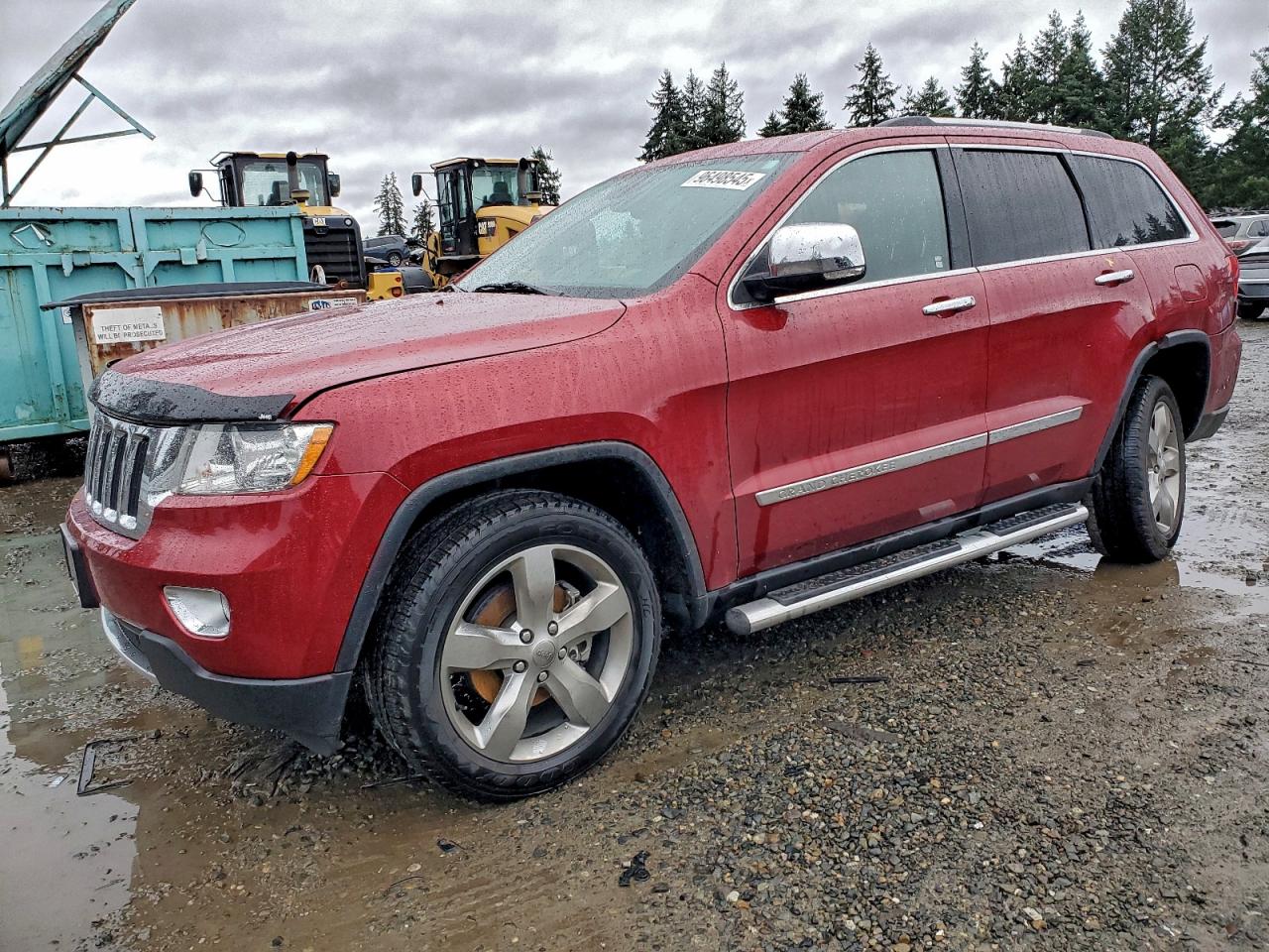 2013 Jeep Grand Cherokee Limited, VIN 1C4RJFBG4DC648978 — Rear end