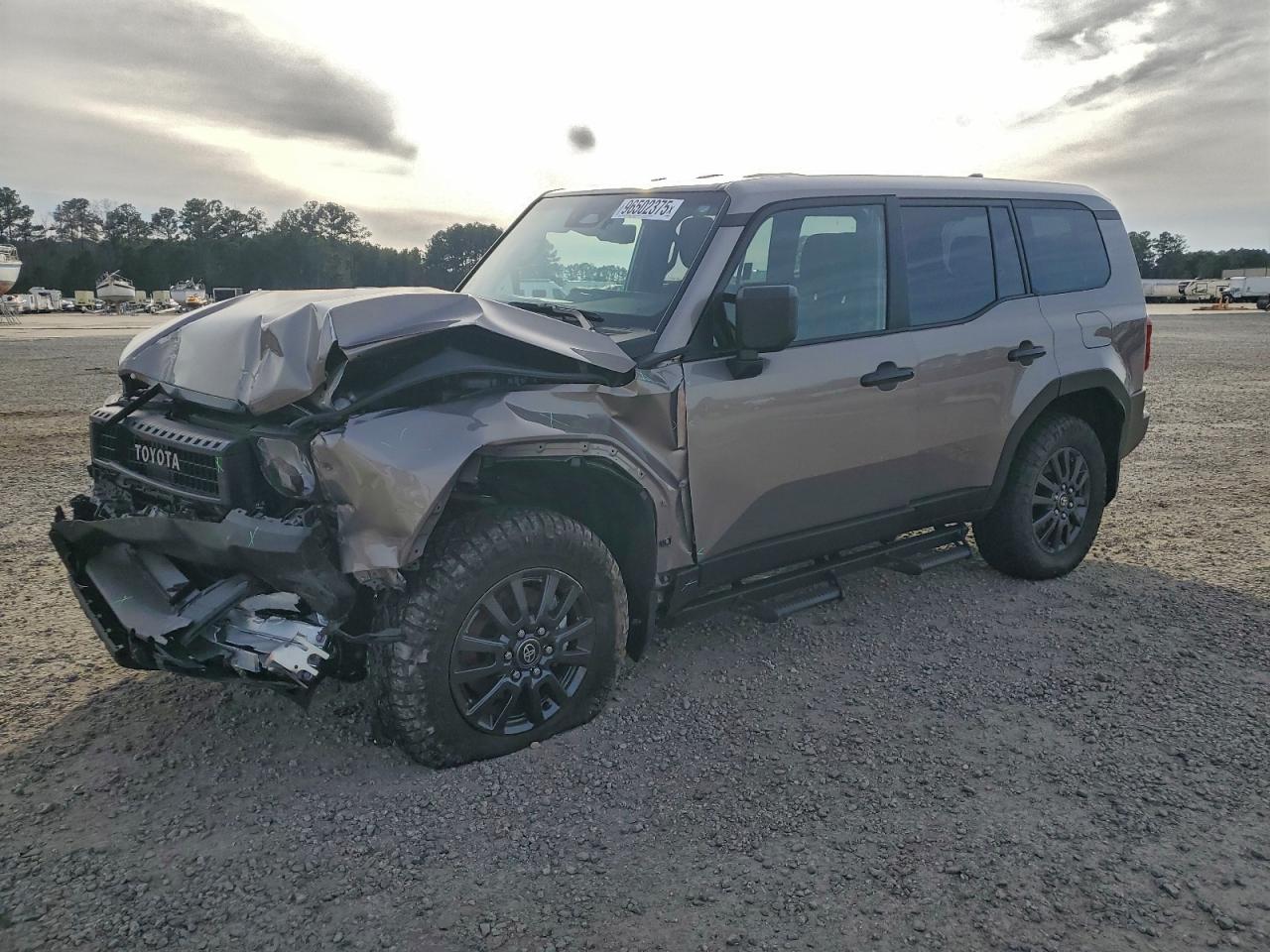 2025 Toyota Land Cruiser 1958 Edition, VIN JTEABFAJ8SK023361 — Front end