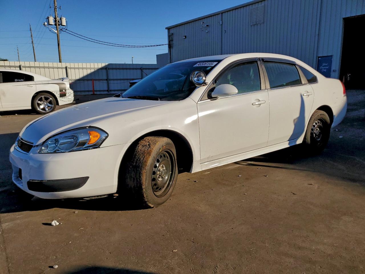 2015 Chevrolet Impala Police Police, VIN 2G1WD5E37F1154399 — Front end