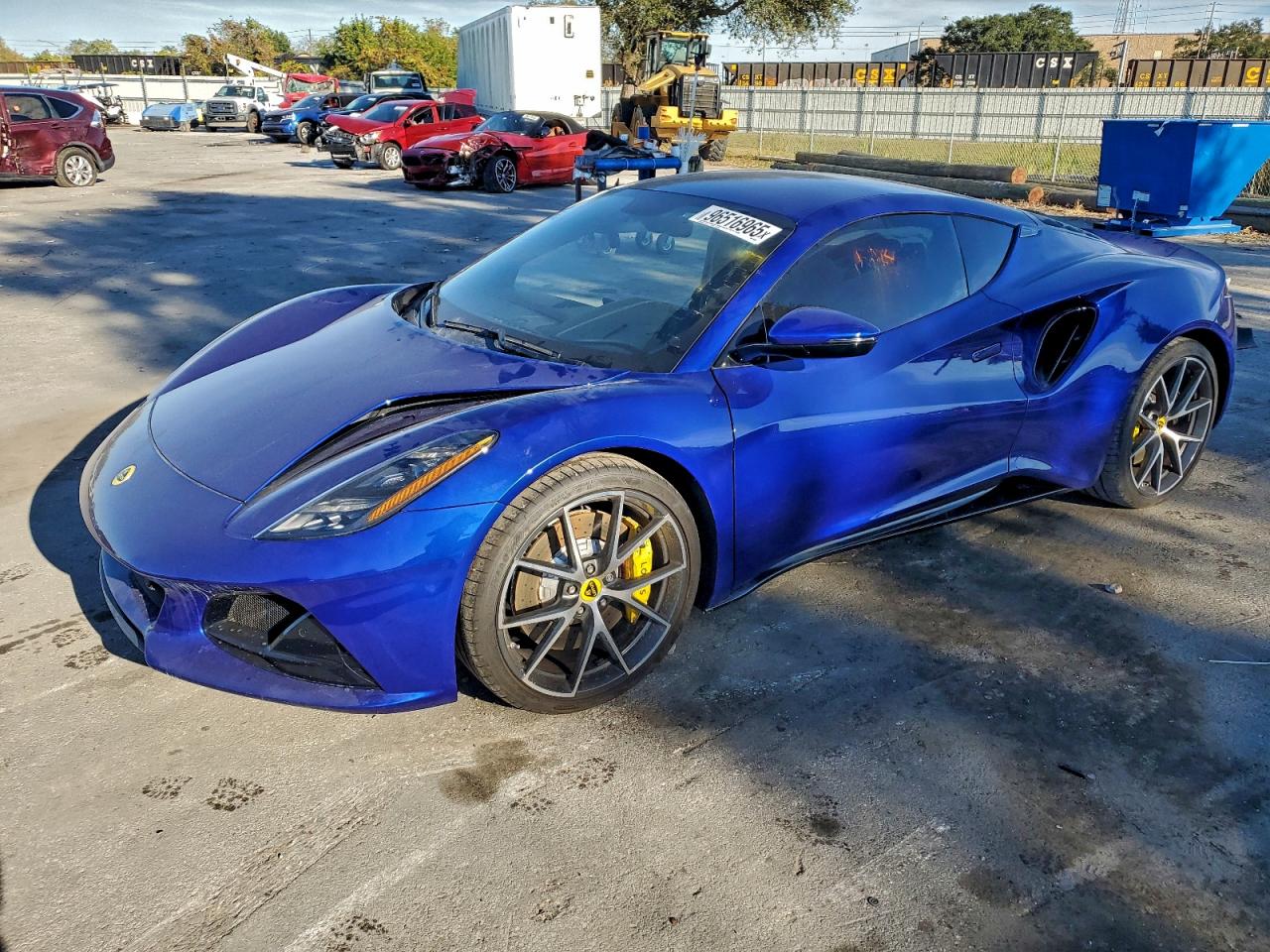 2024 Lotus Emira First Edition, VIN SCCLEKAX7RHB12039 — Side