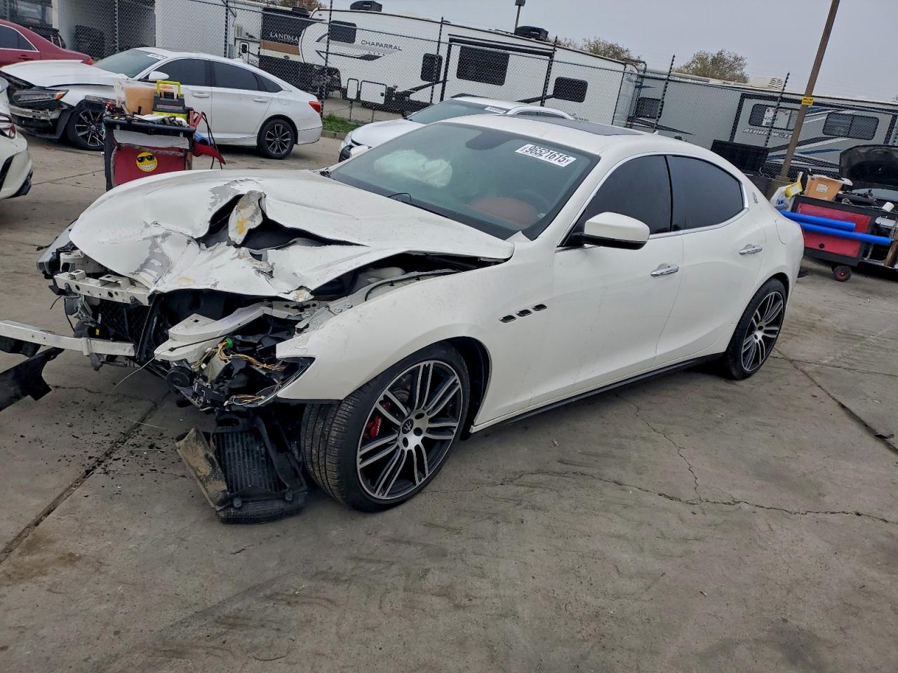 2019 Maserati Ghibli S, VIN ZAM57YSA5K1325032 — Rollover