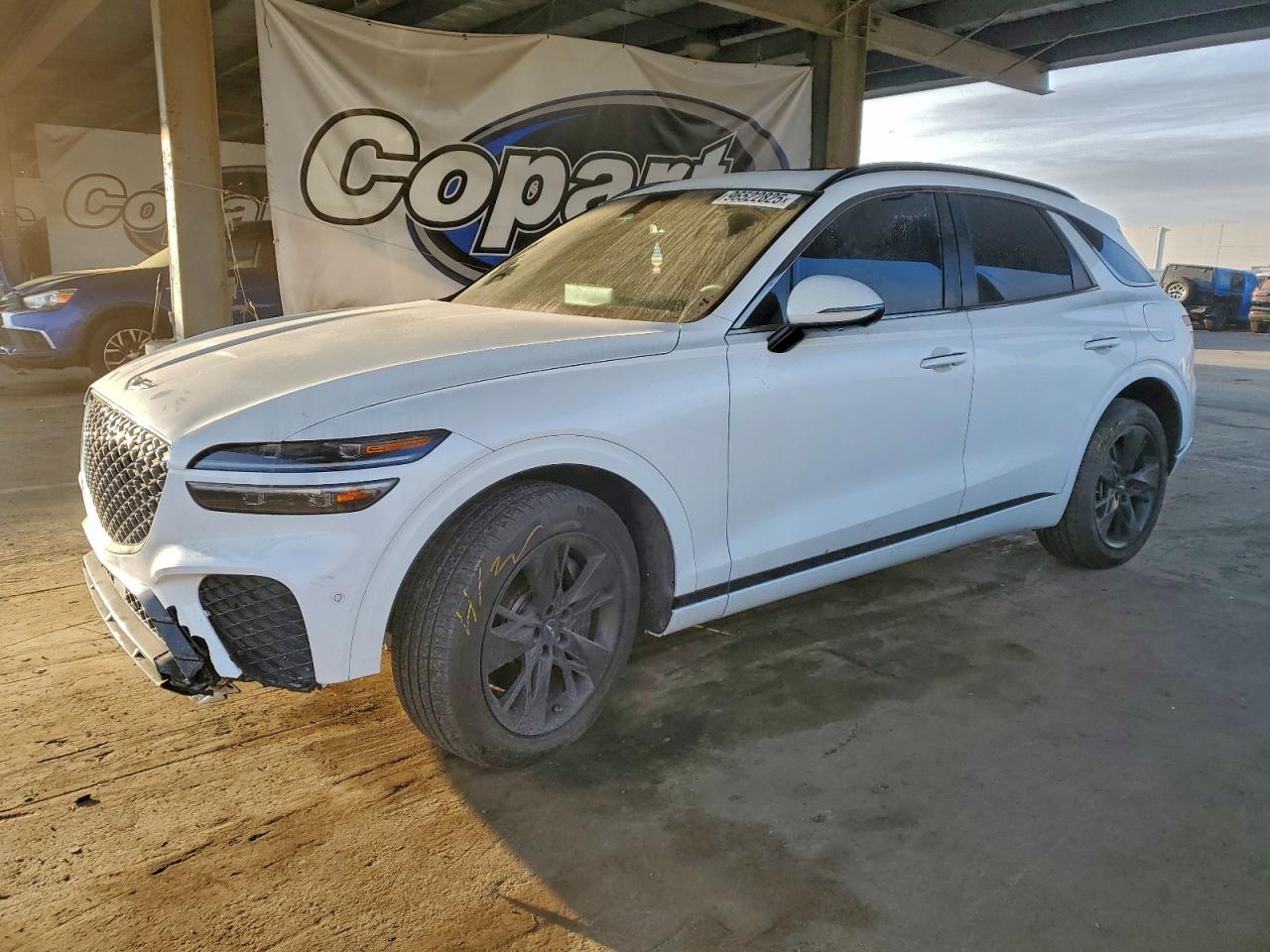 2022 Genesis GV70 Sport, VIN KMUMCDTC1NU012757 — Front end