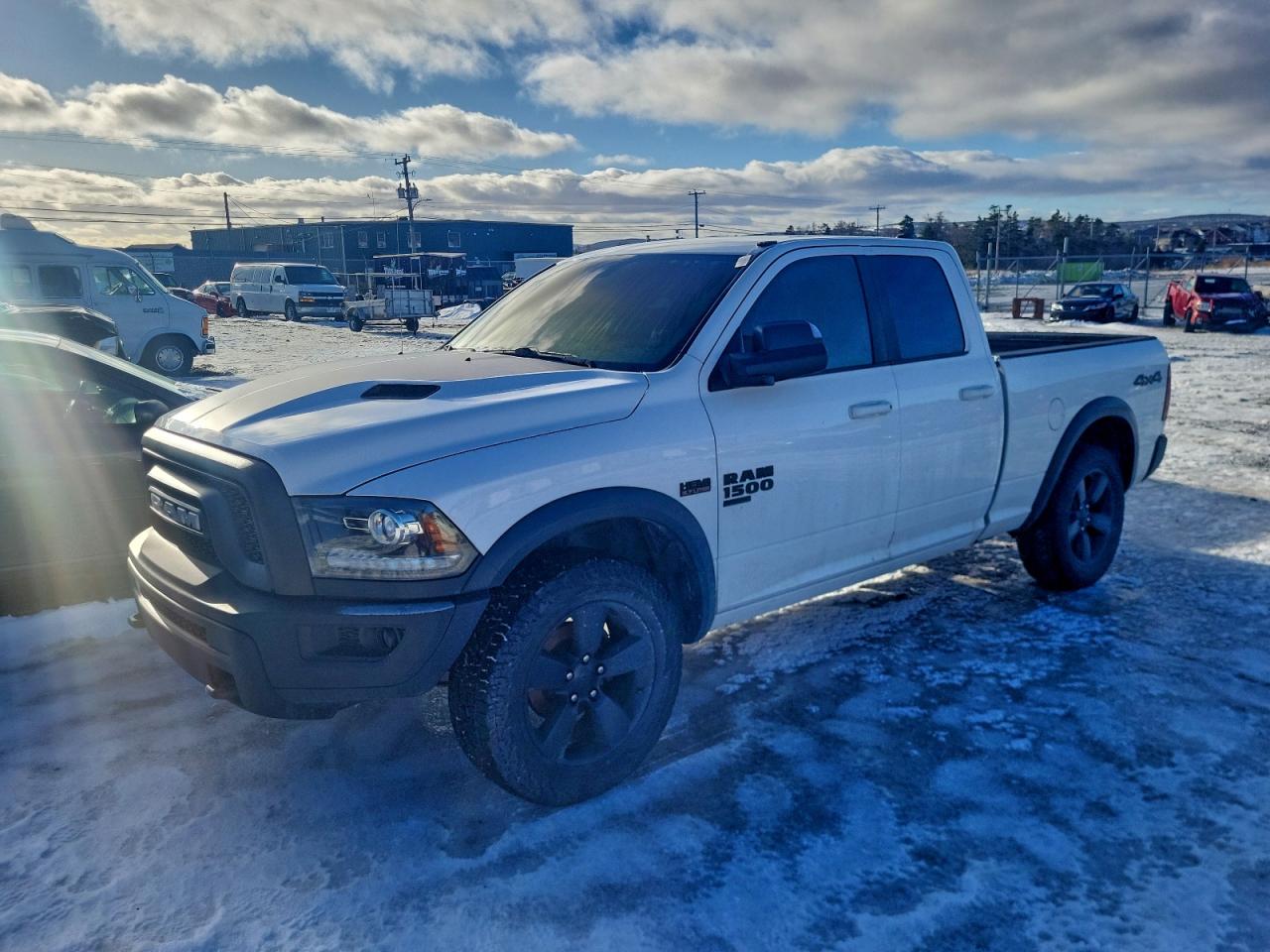 2019 Ram 1500 Big Horn, VIN 1C6RR7GT0KS669373 — Interior fire