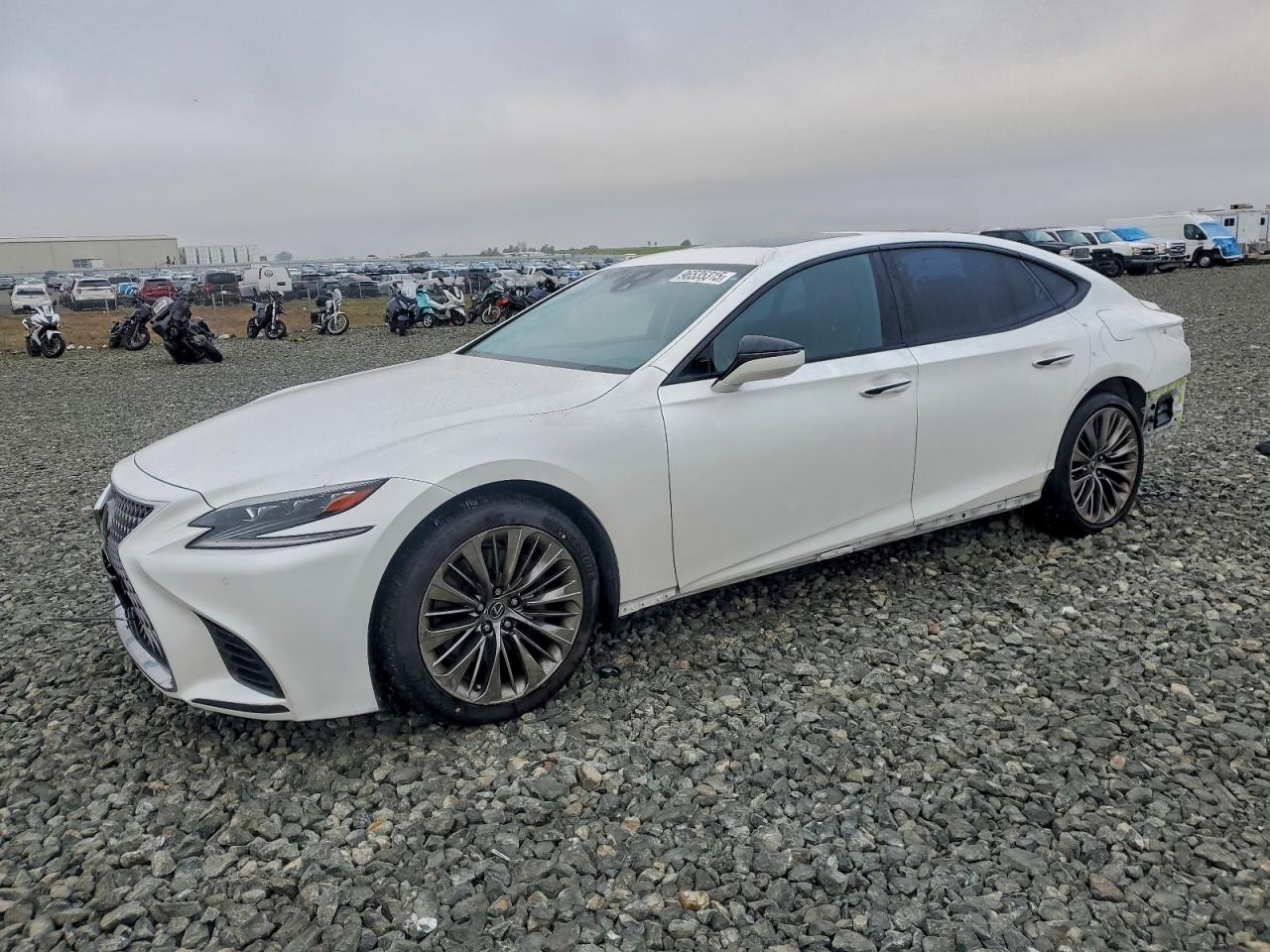 2020 Lexus LS 500, VIN JTHD51FF4L5012274 — Rear end