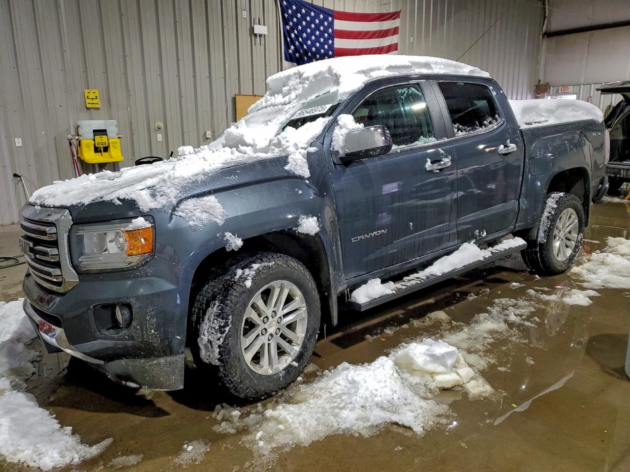2015 GMC Canyon 4WD SLT, VIN 1GTG6CE36F1160212 — Front end