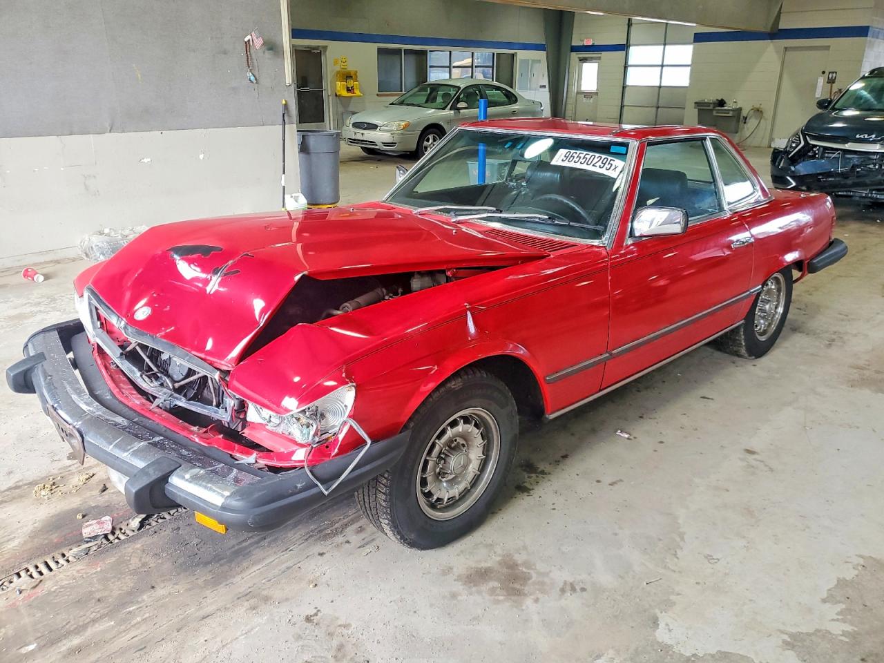 1980 Mercedes-Benz 450, VIN WDB10704412063087 — Front end