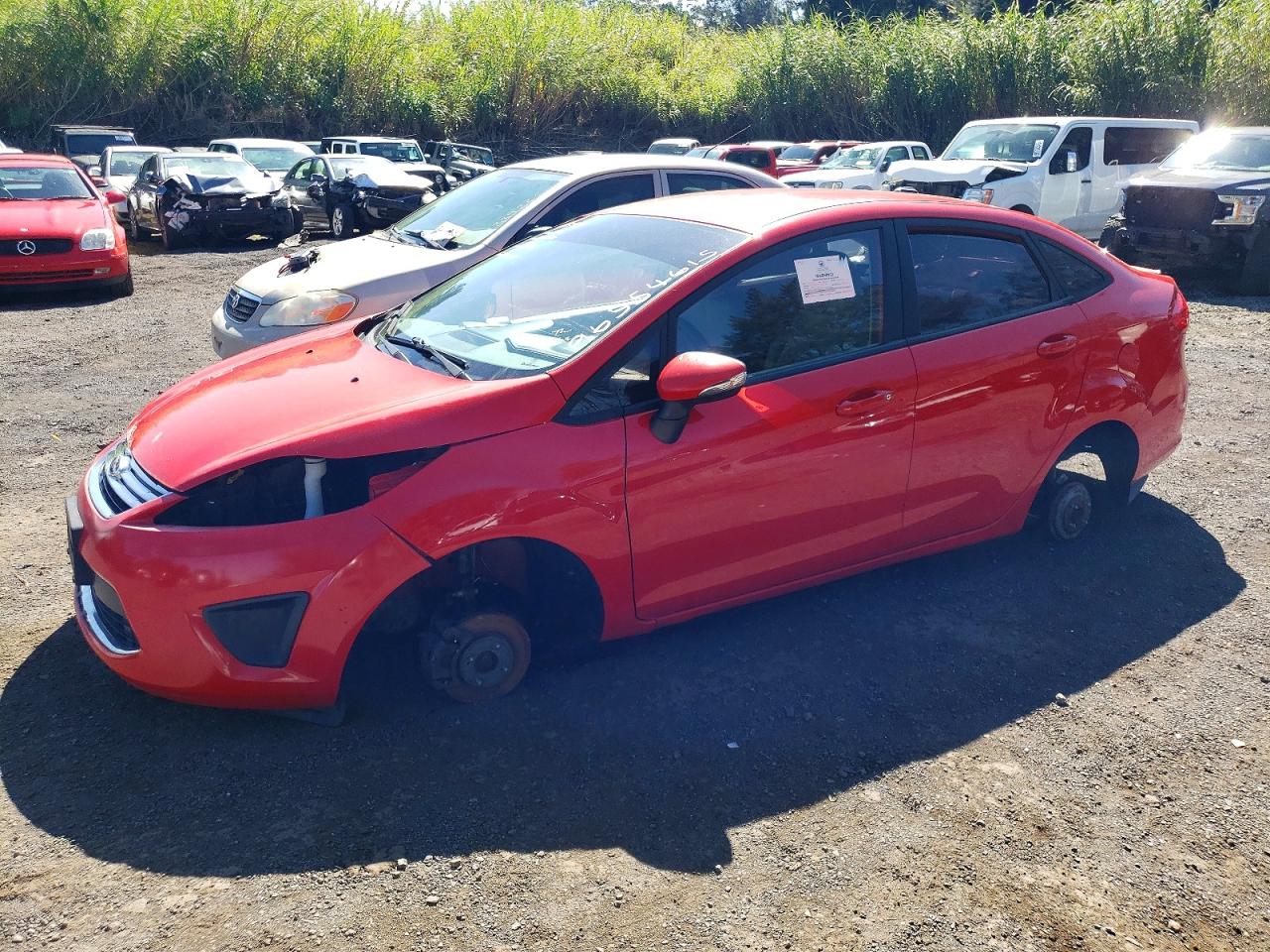 2013 Ford Fiesta SE, VIN 3FADP4BJ5DM186279 — Vandalism