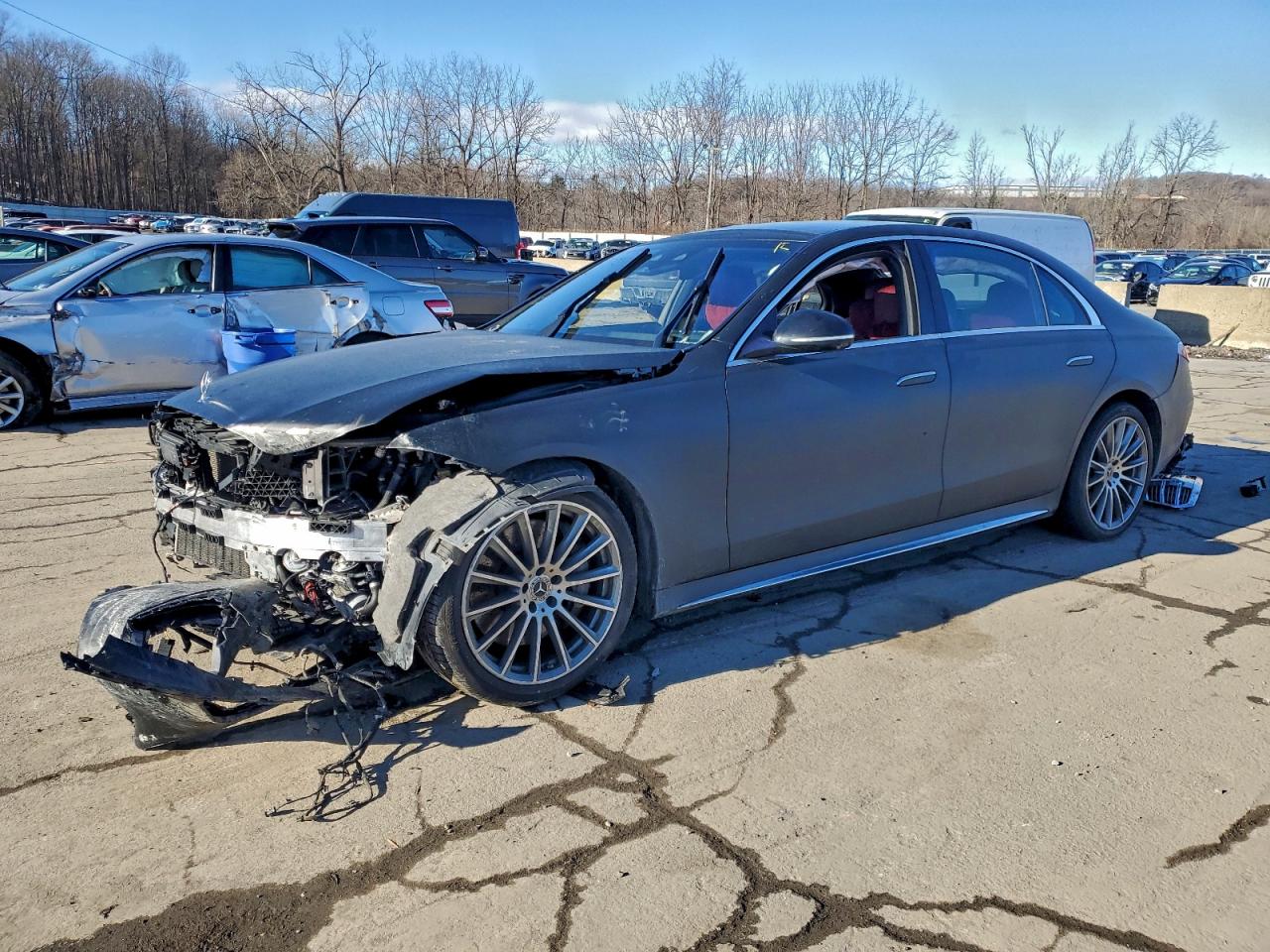 2023 Mercedes-Benz S 580, VIN W1K6G7GB8PA219854 — Front end
