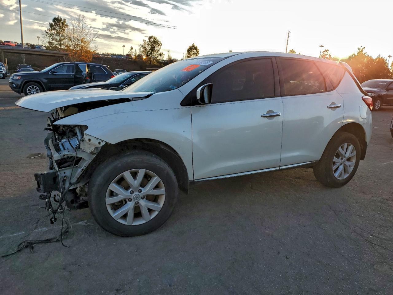 2012 Nissan Murano SL, VIN JN8AZ1MUXCW105082 — Front end