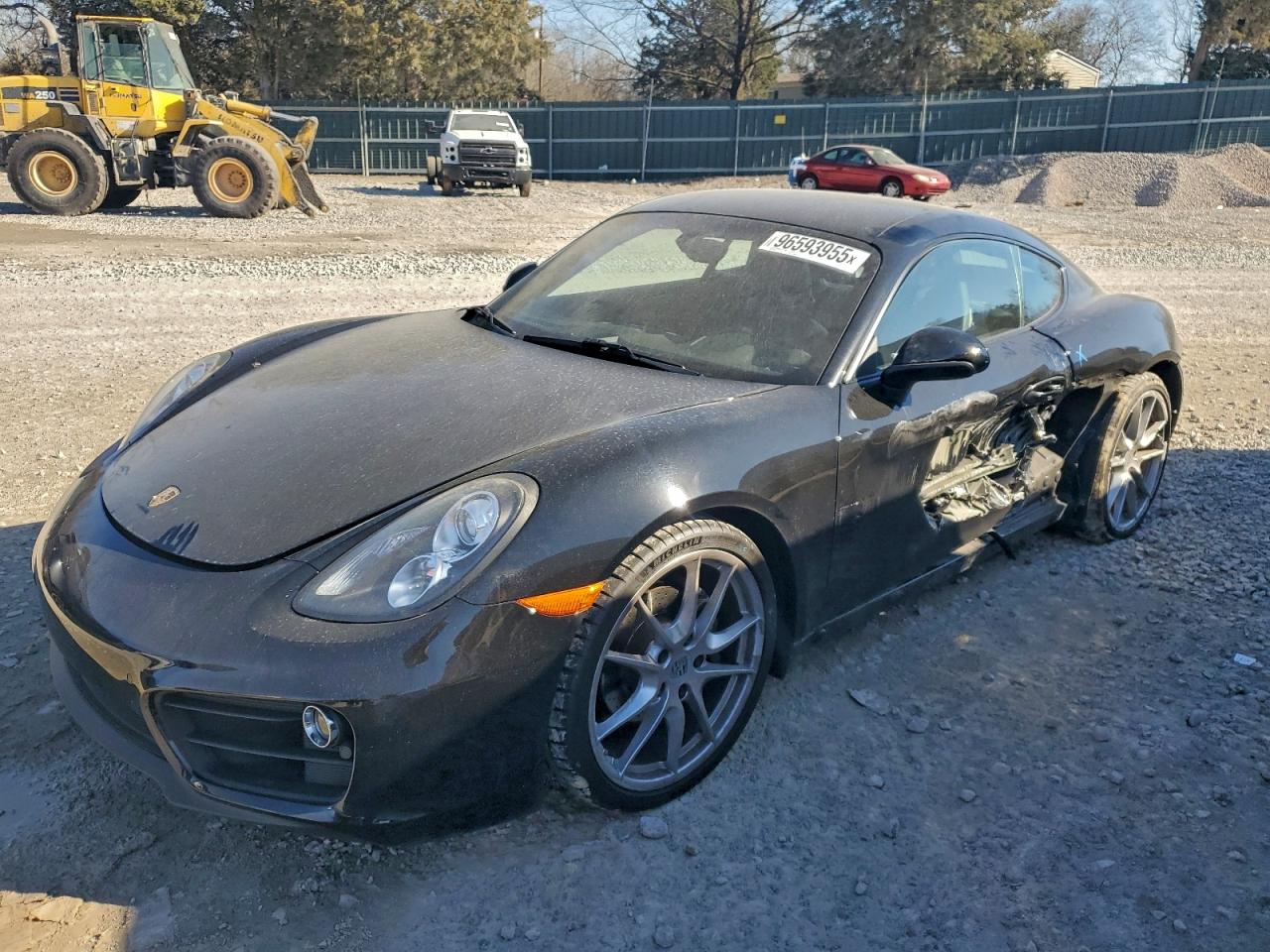 2015 Porsche Cayman, VIN WP0AA2A89FK162398 — Side