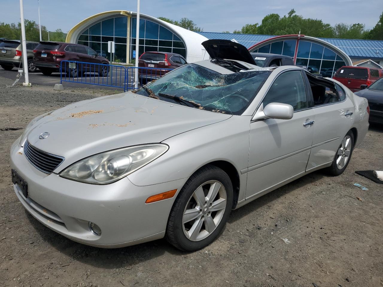 2005 Lexus ES 350, VIN JTHBA30G155061273 — Крыша