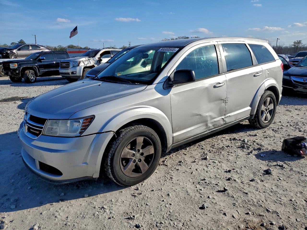 2013 Dodge Journey American Value, VIN 3C4PDCAB5DT547603 — Side