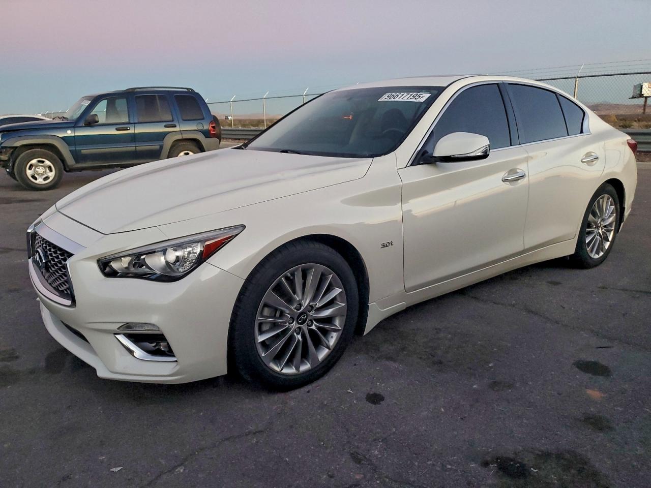 2019 Infiniti Q50 Luxe, VIN JN1EV7AP0KM514330 — Water / flood