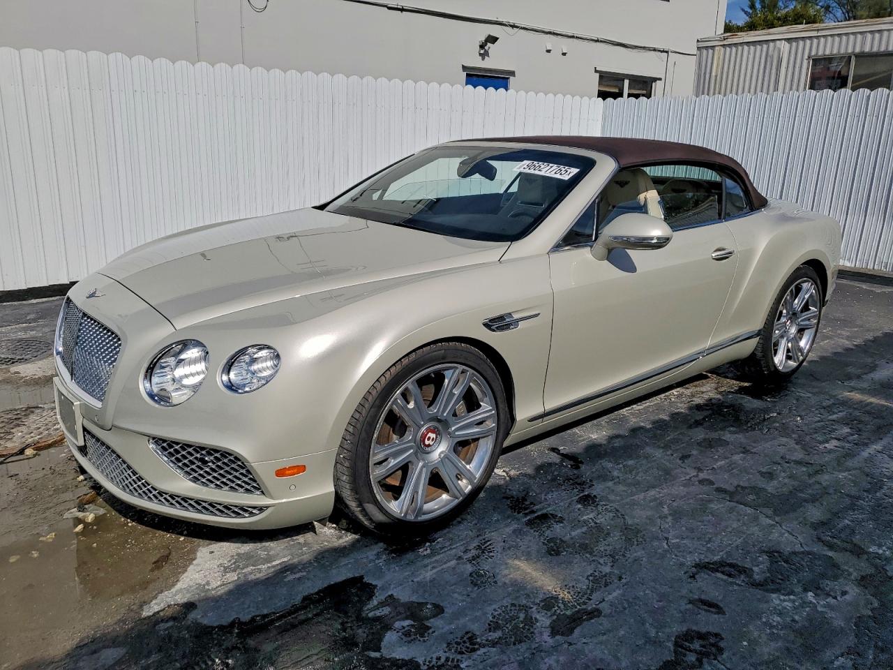 2016 Bentley Continental GT V8, VIN SCBGT3ZA2GC054995 — Water / flood