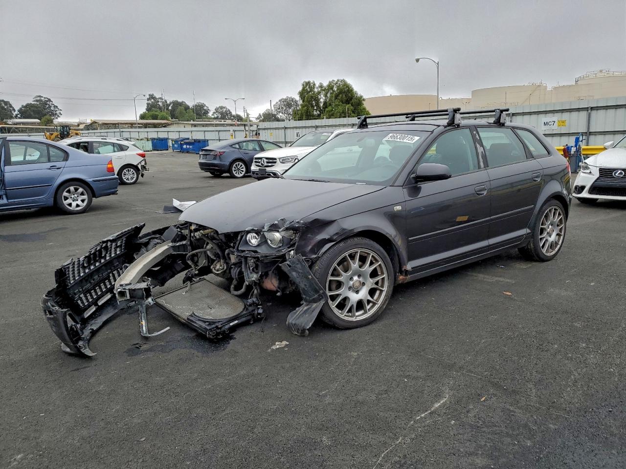 2007 Audi A3 S line, VIN WAUKD78P97A016139 — Перед