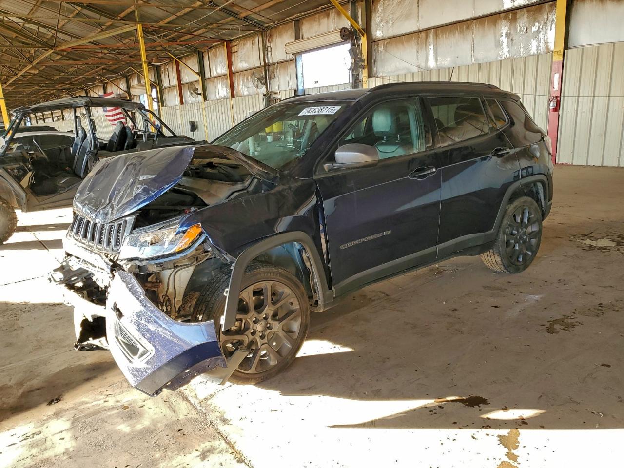 2021 Jeep Compass 80th Anniversary, VIN 3C4NJDEB2MT591414 — Front end