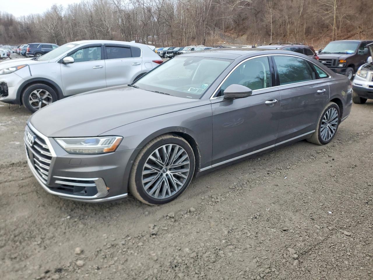 2020 Audi A8, VIN WAU8EBF88LN010633 — Undercarriage