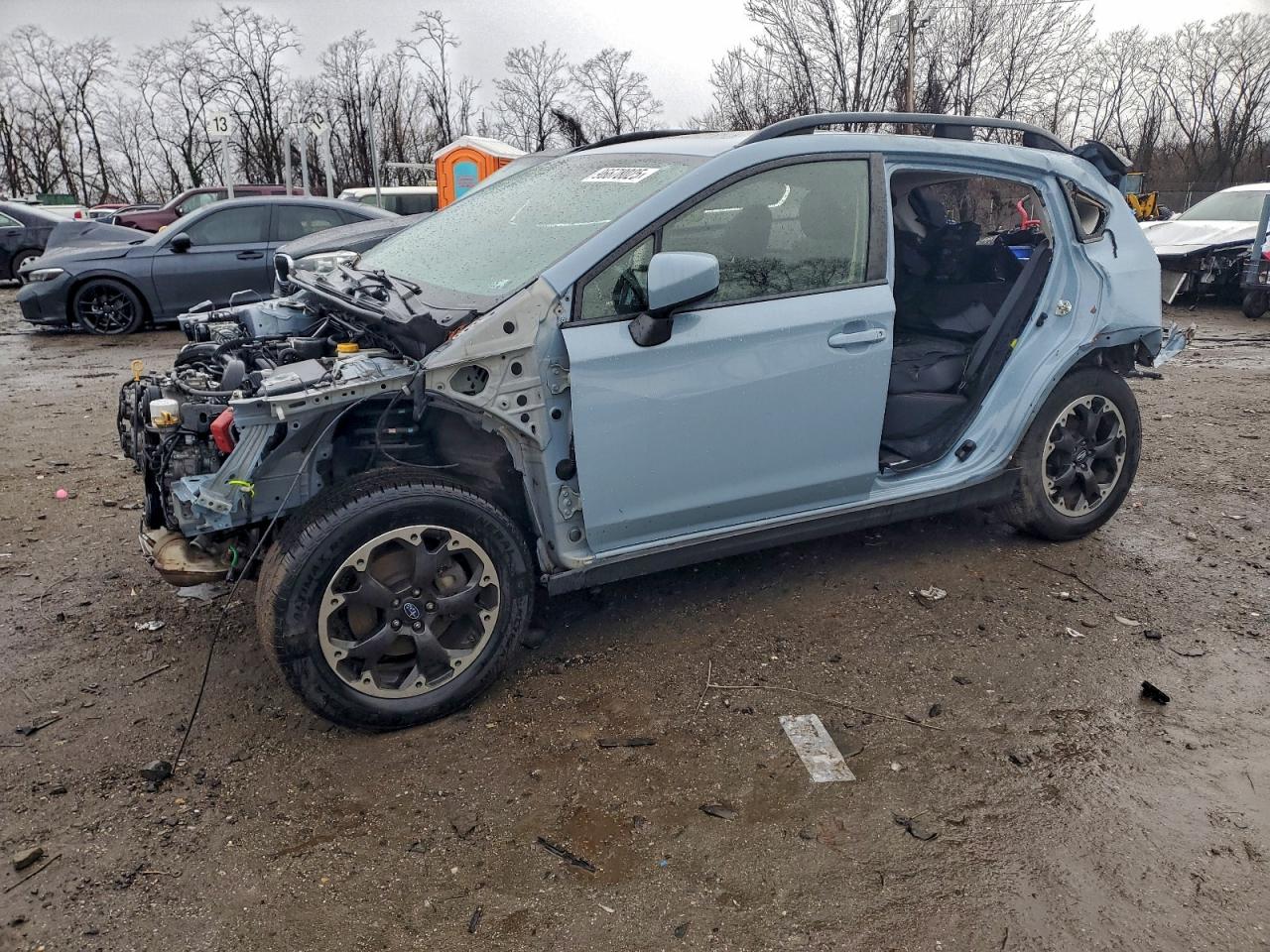 2021 Subaru Crosstrek Premium, VIN JF2GTAEC2M8298655 — Stripped