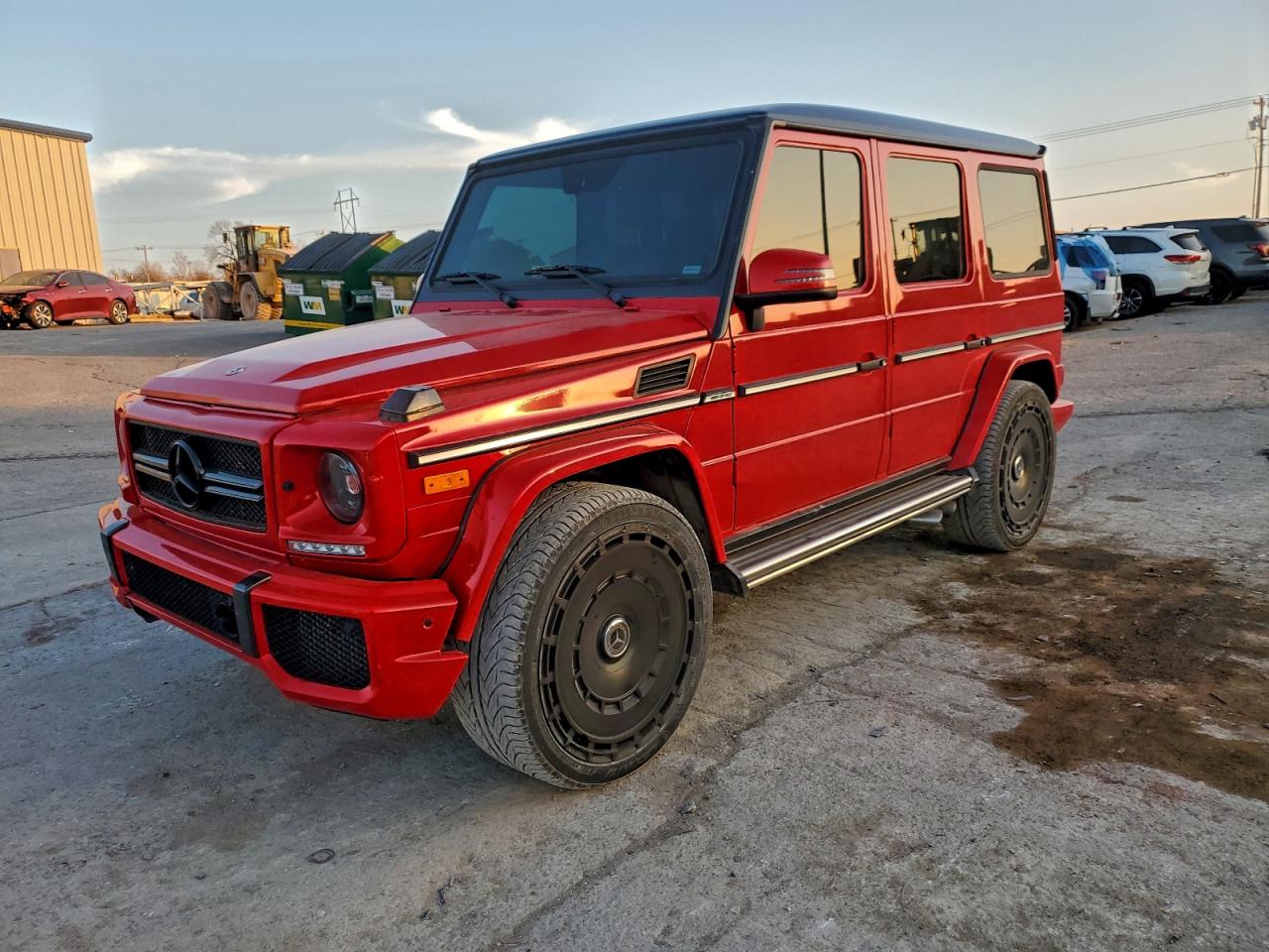 2016 Mercedes-Benz G 63 AMG, VIN WDCYC7DF6GX243728 — Front end