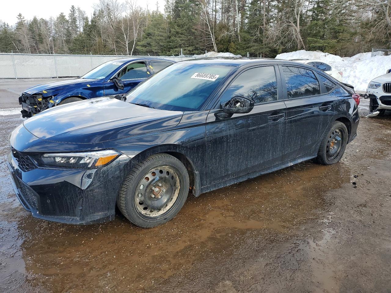 2025 Honda Civic Sport, VIN 2HGFE4F82SH010531 — Rear end